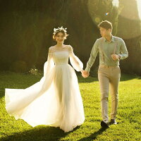 【店長おすすめ】ウェディングドレス レディース ドレス 二次会ドレス 編み上げタイプ エレガント ロングドレス カクテルドレス 演奏会 結婚式 披露宴 謝恩会 イブニングドレス　白 XS・XXLまで 花嫁 ドレス 肩出し パーティードレス