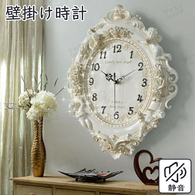 【P5倍！9980円→実質9481円 11/15 23:59まで】壁掛け時計 静音 軽量 掛時計 壁掛け時計 オシャレ かわ..