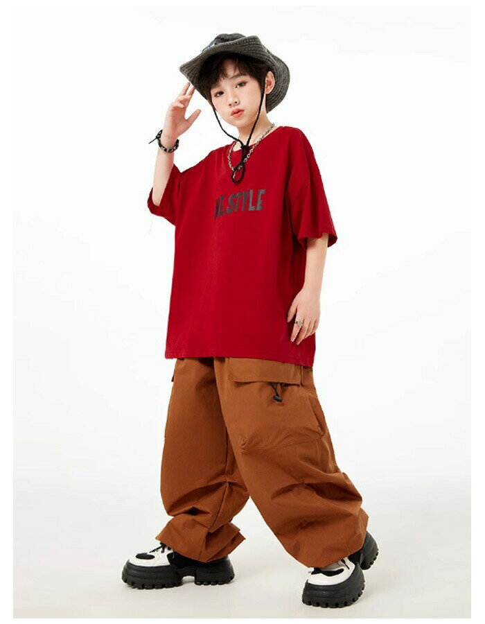 【店長おすすめ】 赤 緑 黄 Tシャツ 女の子 男の子 ダンス衣装 半袖 ドラムショー ...