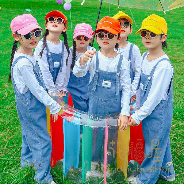 【P10倍！2280円→実質2052円 11/19 23:59まで】サロペット パンツ 男の子 女の子 デニムパンツ 男女兼..