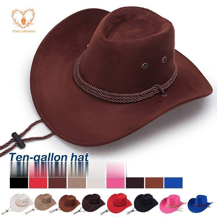 【P10倍！2303円→実質2073円 11/19 23:59まで】テンガロンハット つば広 メンズ レザー 帽子 キャップ ..