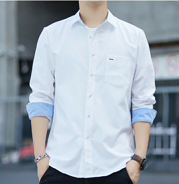 【3520円→実質3450円 P2!】メンズ　トップス　カジュアルシャツ　春服　コート　長袖　おしゃれ