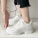 【P2倍!2748円→実質2693円 11/27 01:59まで】厚底スニーカー レディース ローカット