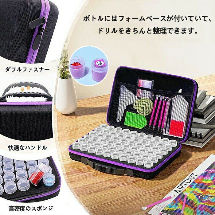 【8%OFFで3376円！ 7/11まで】 ダイヤモンドアート キット セット 初心者 5Dダイヤ...