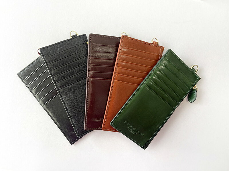 THOROUGHBRACE Card & Coin Case L size フラグメントケース ジップ付き財布 L size
