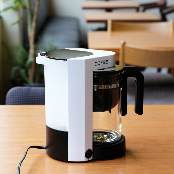 コレス　5カップコーヒーメーカー　C301WH【cores】