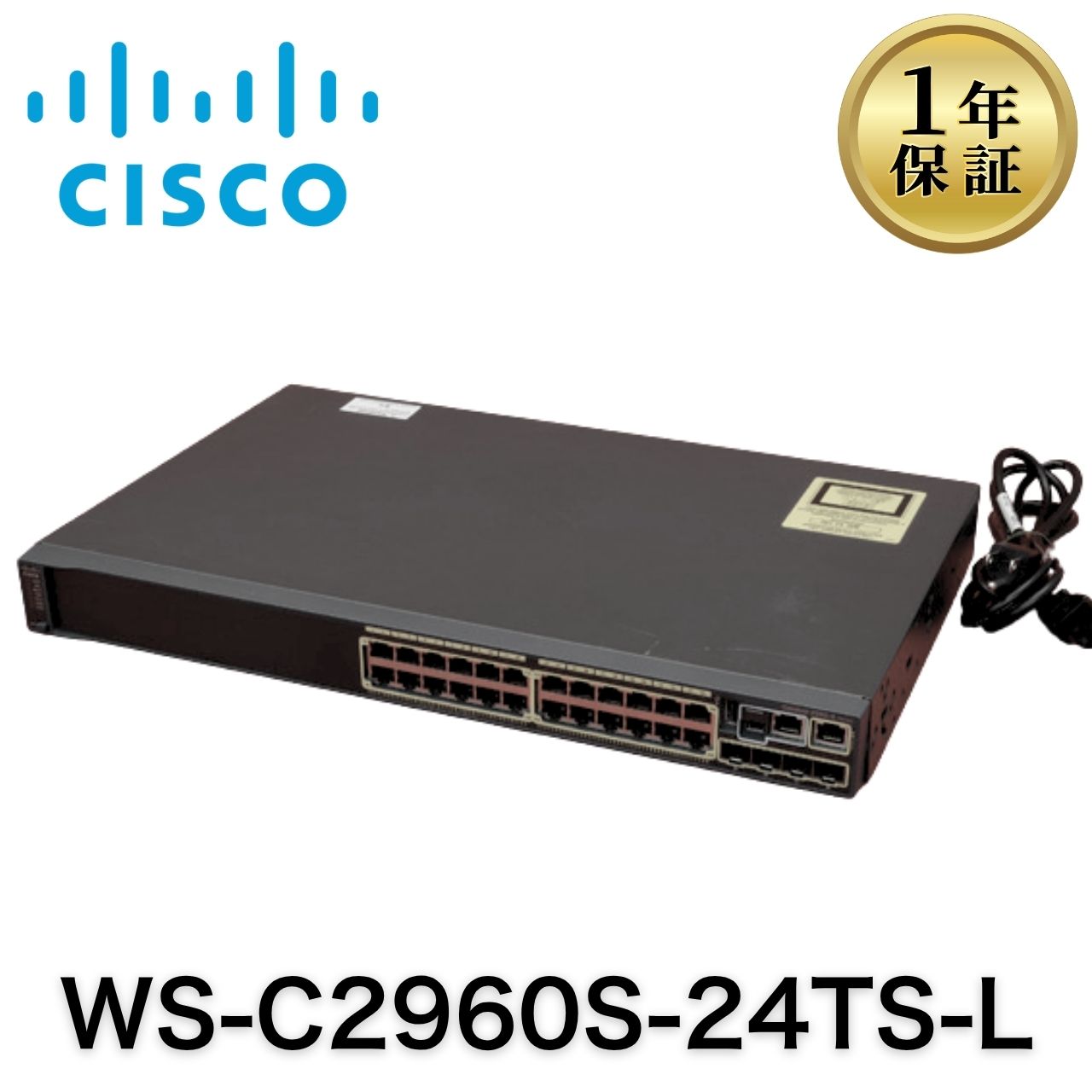 乐天商城 - 【中古】WS-C2960S-24TS-L Cisco シスコ スイッチ レイヤ2 Cisco Catalyst 2960-S