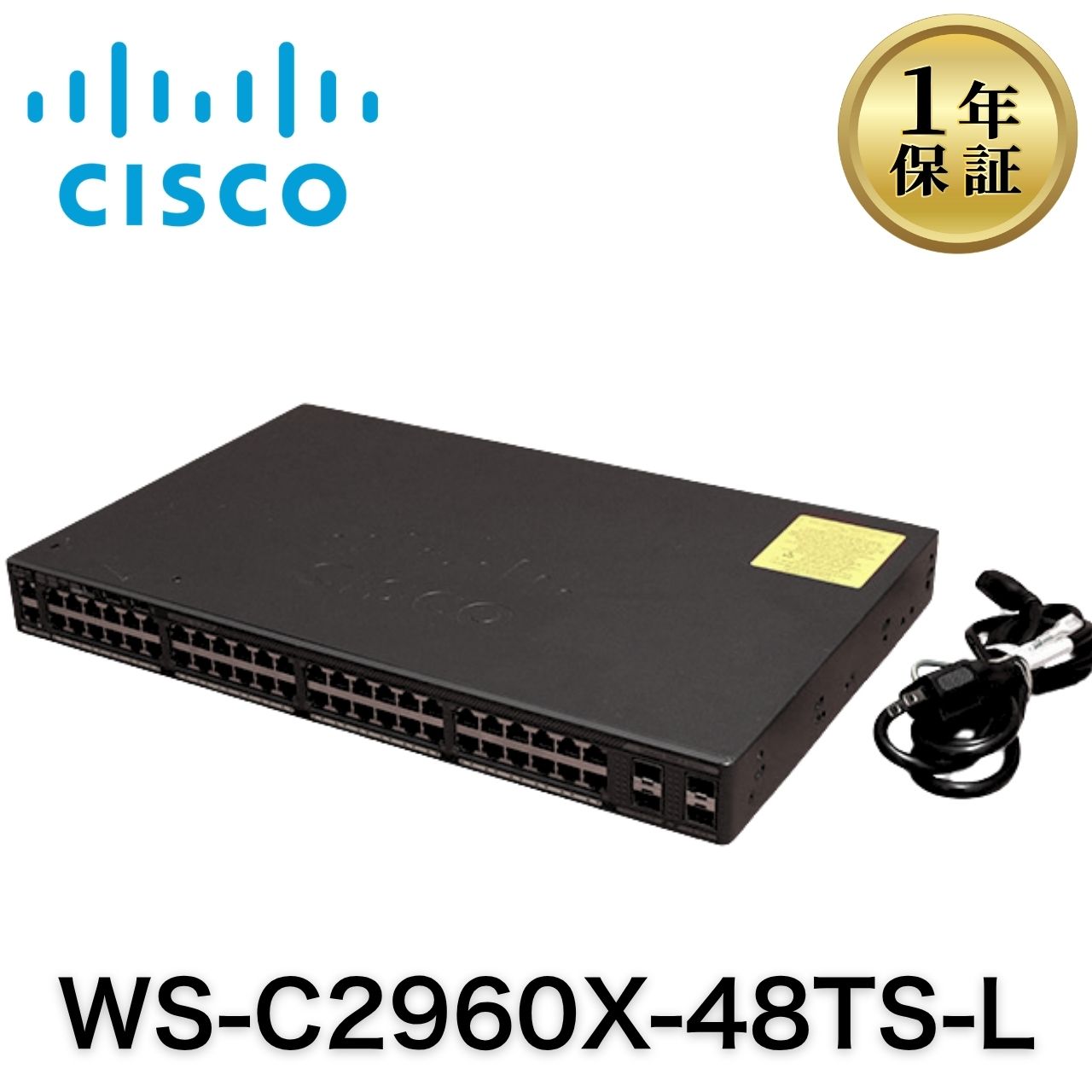WS-C2960X-48TS-L Cisco シスコ スイッチ レイヤ2 Cisco Catalyst 2960-X