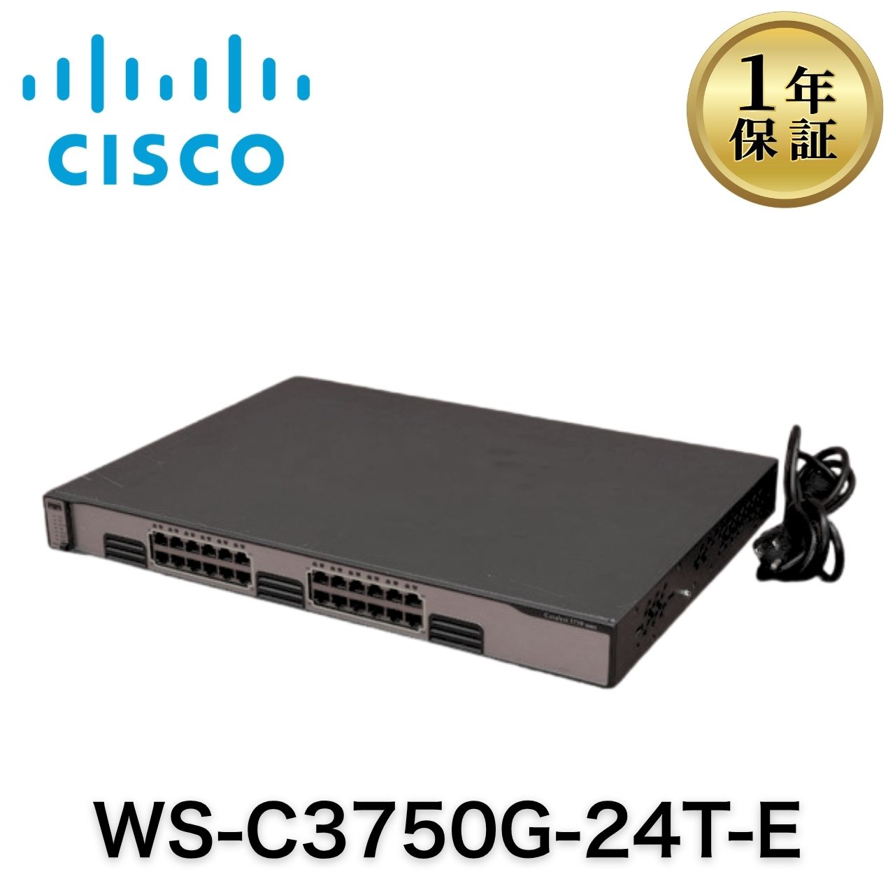 乐天商城 - 【中古】WS-C3750G-24T-E Cisco シスコ スイッチ レイヤ4 Cisco Catalyst 3750シリーズ