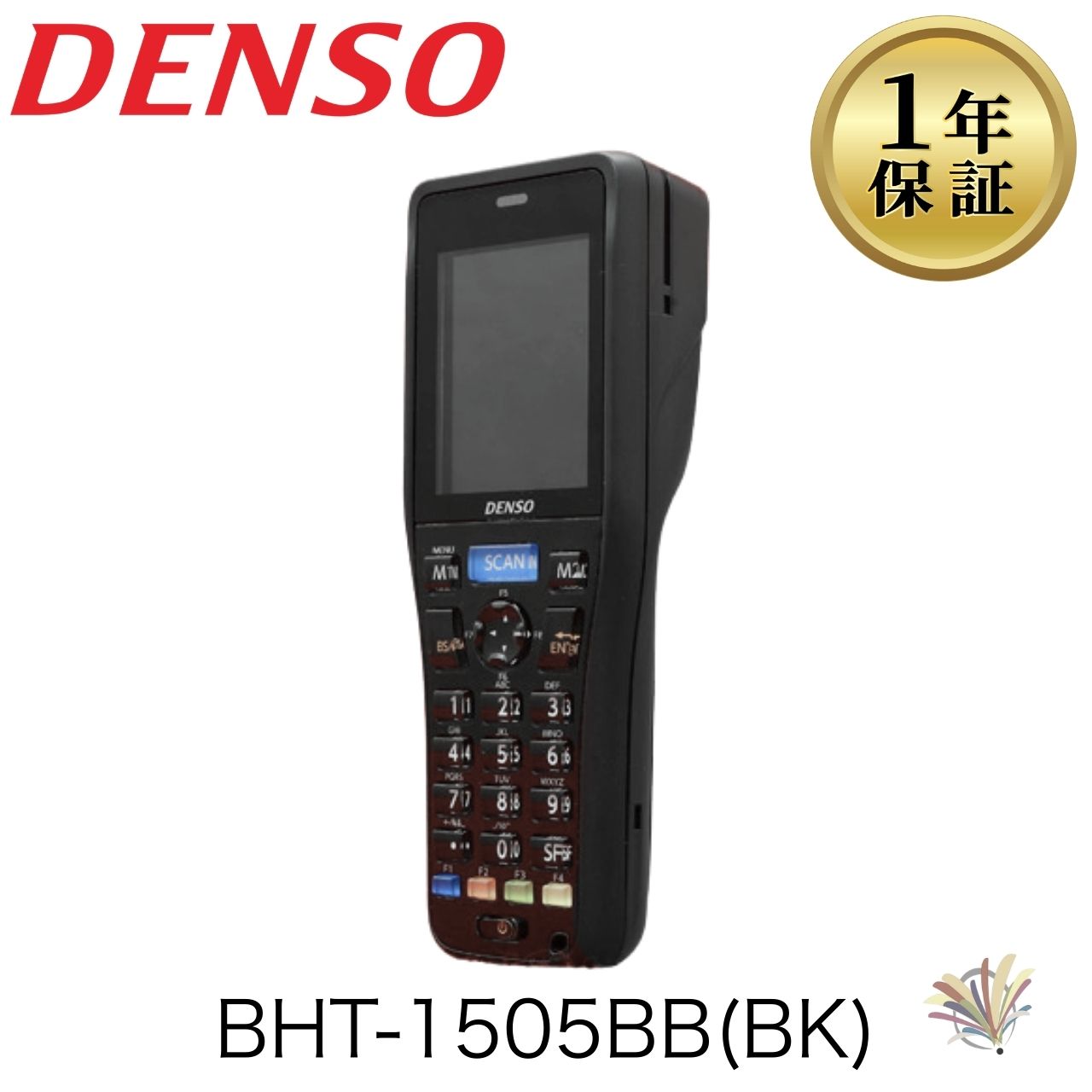 ASUS - 【中古】BHT-1505BB(BK) DENSO WAVE BHT-1500シリーズ ハンディターミナル本体 バーコードリーダー デンソー