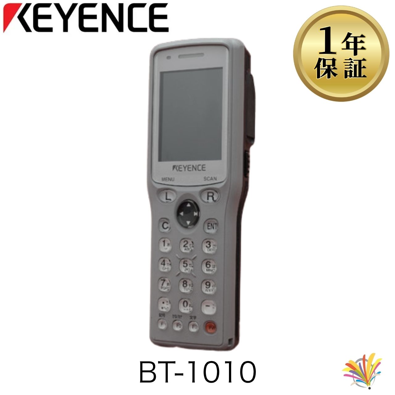 【中古】BT-1010 KEYENCE キーエンス ハンディスキャナー バーコードリーダー BT-1000シリーズ ハンディターミナル 本体
