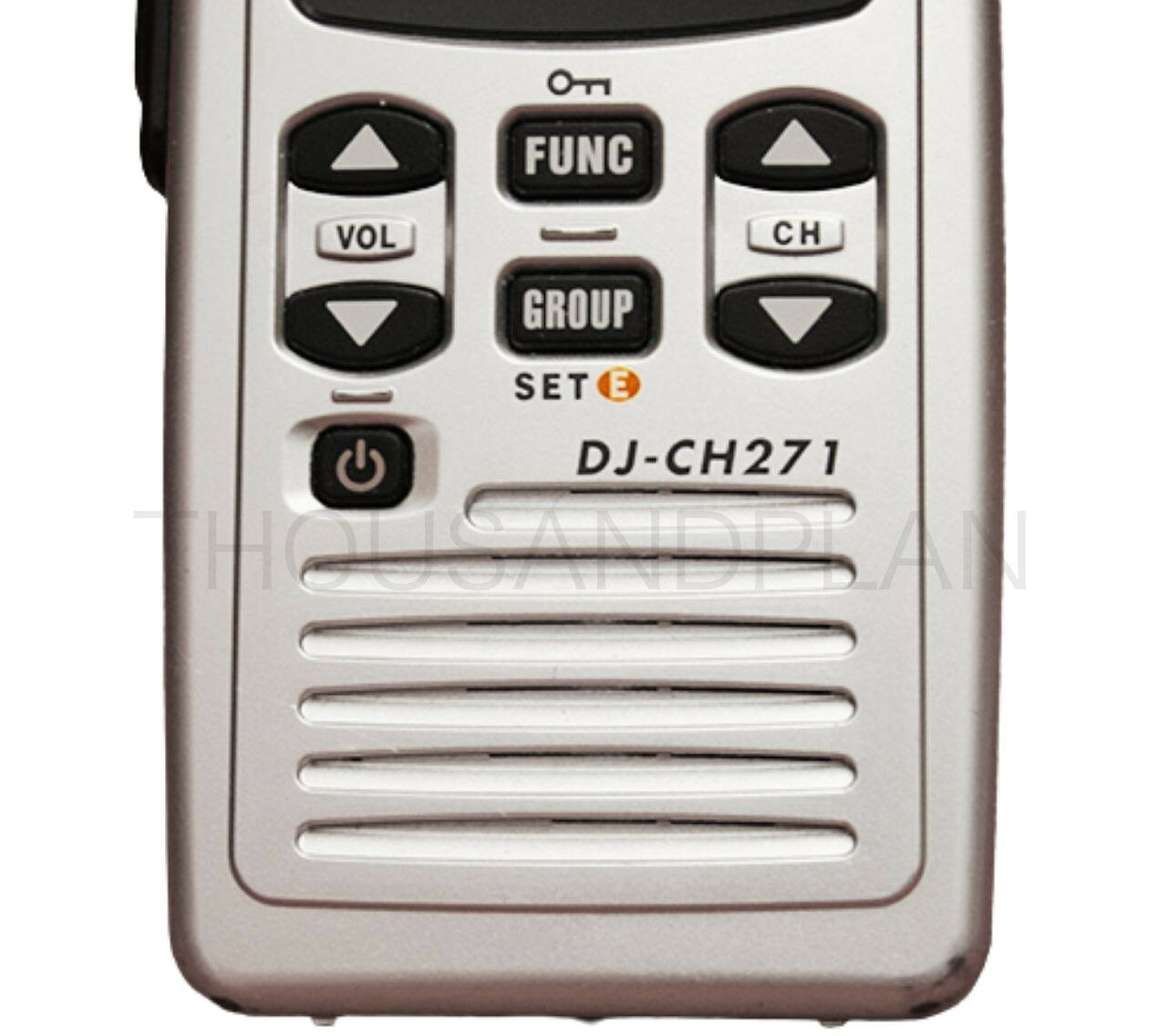 サザンプラン 楽天市場店の【中古】DJ-CH271S アルインコ 特定小電力トランシーバー 業務用 トランシーバー 無線機｜アングル3