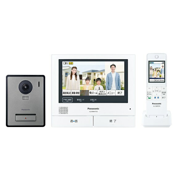 パナソニック Panasonic ワイヤレスモニター付テレビドアホン VL-SWE710KF 電源コード式 外でもドアホン