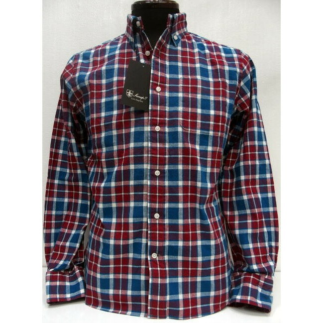 Sweep!!（スウィープ）[Sheeting Check Button Down Shirts]シーチング チェック/ボタンダウンシャツ/長袖シャツ！