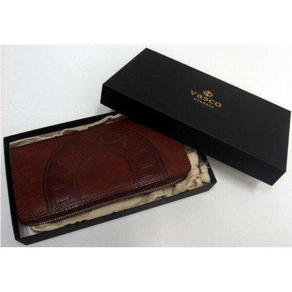 Three Eight×Vasco(ヴァスコ)[Leather Voyage Round Zip Long Wallet/U.S.MAIL]Three Eight別注！/イタリアンオイルレザー/長財布/財布/ロングウォレット/キャメル！