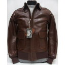 COLIMBO(コリンボ) A-2 Type Flight Jacket/EVERHART DRIVER/Rainbow Country Wネーム！ A-2 ミリタリー フライトジャケット 馬革 ラセット 日本製