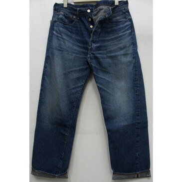 【再入荷】WAREHOUSE(ウエアハウス) [2ND-HAND Lot.1101/Real Vintage Used Wash/Button-fly]セカンドハンド セコハン デニム ストレートジーンズ ボタンフライ USED WASH