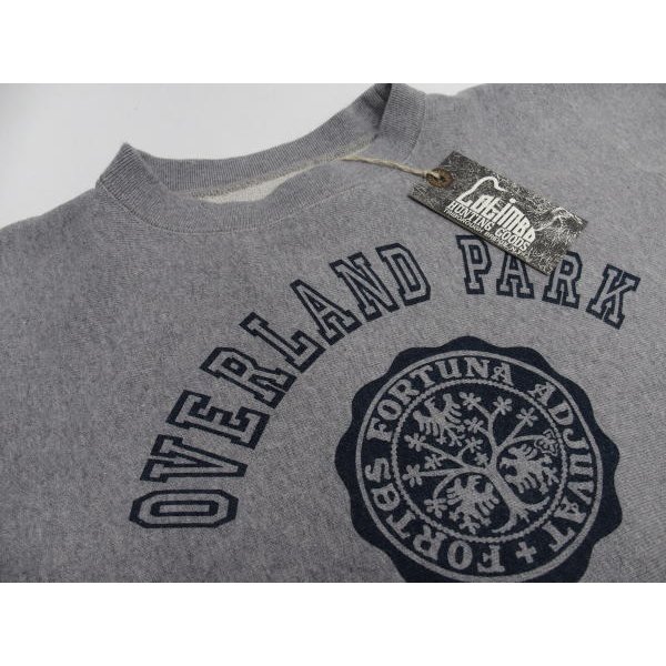 【2022春夏 新作】COLIMBO(コリンボ)[Plattsburgh Athletic Shirt/Overland Park-Heather Gray]半袖スウェット プラッツバーグ アスレチックシャツ 日本製 2