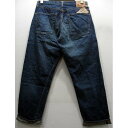 【2024春夏 再入荷】WAREHOUSE(ウエアハウス) 2ND-HAND Lot.1105/Real Vintage Dark Used Wash/Zipper-fly セカンドハンド セコハン デニム テーパードジーンズ ジッパー USED WASH 濃