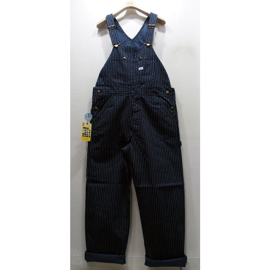 【2021秋冬 再入荷】Lee(リー) DUNGAREES OVERALL/Wabash Stripe オーバーオール サロペット オールインワン DUNGAREES ウォバッシュデニム 中村アンさん着用モデル 日本製