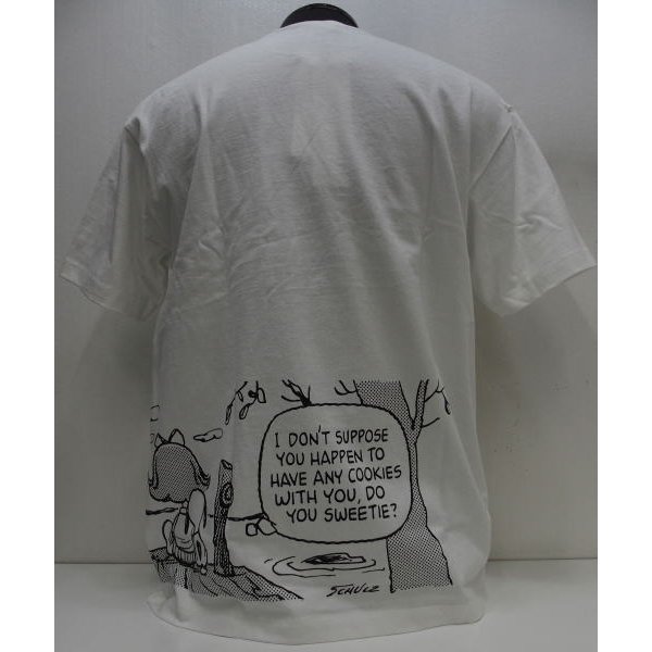 【2022秋冬 新作】Lee(リー)PEANUTS COLLABORATION [BACK SIDE PRINT TEE/Lot.218-White] Lee x PEANUTSコラボ サイドプリントTシャツ 半袖Tシャツ リー SNOOPY スヌーピー ピーナッツ ユニセックス 中国製