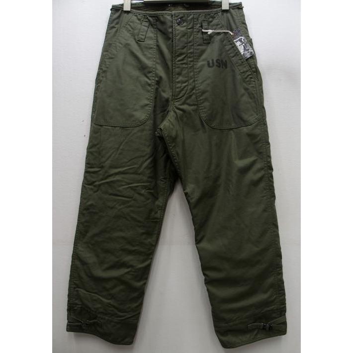【2024秋冬 新作】COLIMBO(コリンボ)[Breadloaf Deck Pants/VH-3 Search & Rescue]ブレッドローフ デッキパンツ カスタム ミリタリーフリースライニング 日本製