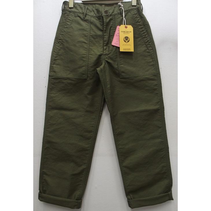 【2026梅春 新作】COLIMBO(コリンボ)[Lockhart Baker Pants/Olive-Plain]ロックハート ベイカーパンツ ミリタリーグログラン 日本製