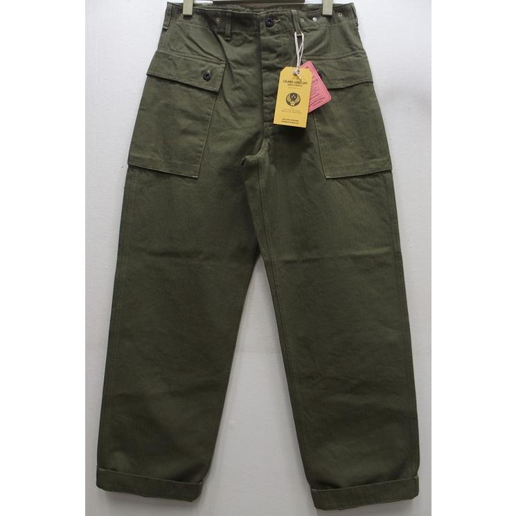 乐天商城 - 【2026春夏 入荷】COLIMBO(コリンボ)[TRENCH DIGGER USMC P-44 HBT UTILITY TROUSERS/Plain]トレンチディガー へリンボン トラウザース モンキーパンツ ヒップカーゴ 日本製