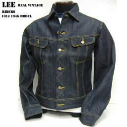 Lee Real Vintage Riders 101J 46Model: Indigo Lee Real Vintage Riders 101J 46Model: Indigo
