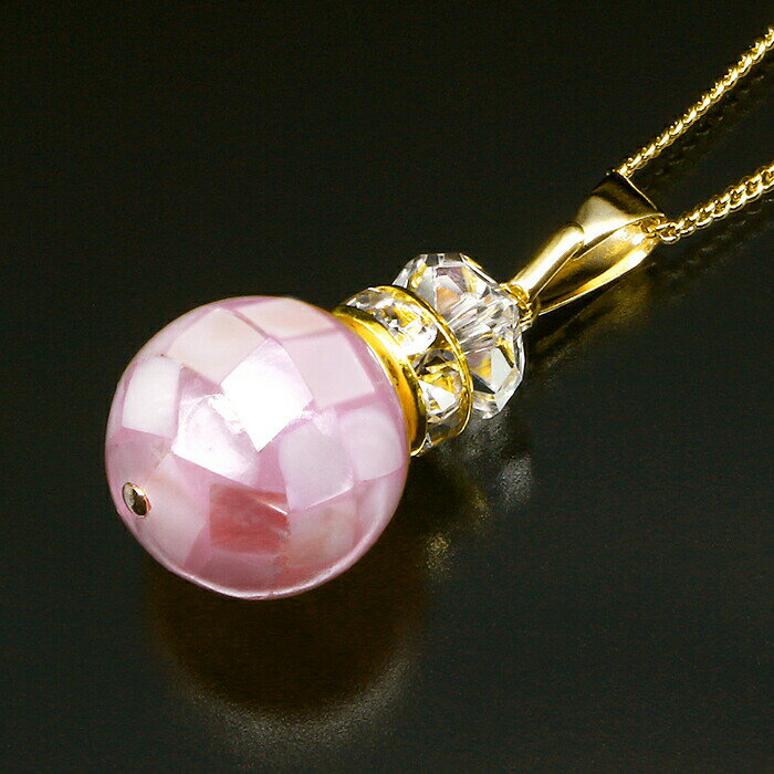 \11/27迄!!ブラックフライデー最大2000OFF/貝運パワー幸せのペンダント ペンダント ネックレス レディース ピンク かわいい おしゃれ 美しい お守...