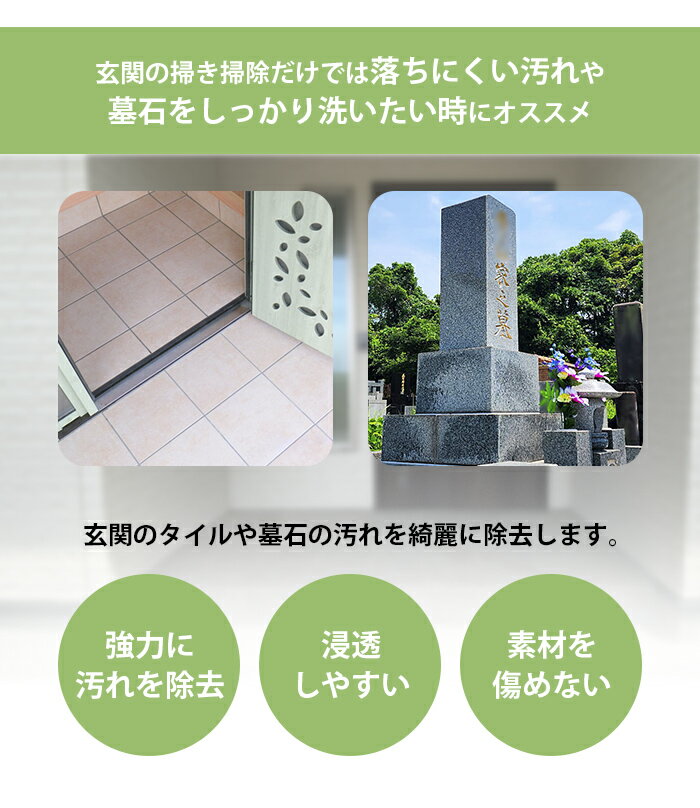 ＼3月26日まで!ポイント5倍＆最大2000円引きクーポン配布中！／【玄関タイル・墓石の黒カビ・青カビを強力除去＆予防！】玄関タイル 掃除 洗剤 1000ml タイルクリーナー タイル洗剤 タイル洗浄剤 墓石 洗剤 クリーナー カビ取り洗剤 黒カビ 除去 プロ用玄関洗浄剤 3