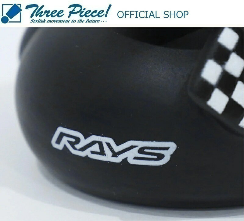 【メーカーお取り寄せ】 RAYS OFFICIAL グッズ RACING RUBBER DUCKY BK スリーピース オフィシャルショップ★ 3