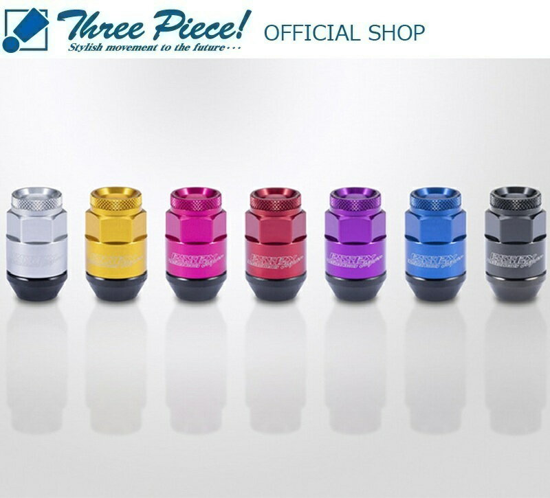 【営業日内即納可能】CRS ESSEX エセックス 2P シェルナット 【ショートタイプ】 M12×P1.5 6穴用 24本入り アダプターポーチ付き スリーピース オフィシャルショップ★