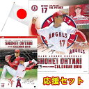 大谷翔平 2019年 カレンダー 壁掛け 卓上 セット A-...