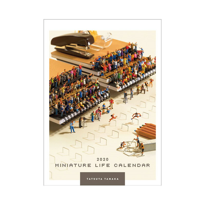 CL-476 MINIATURE LIFE CALENDAR 壁掛け 2020年 カレンダー 〈 ミニチュアライフ カレンダー 写真 アート 〉