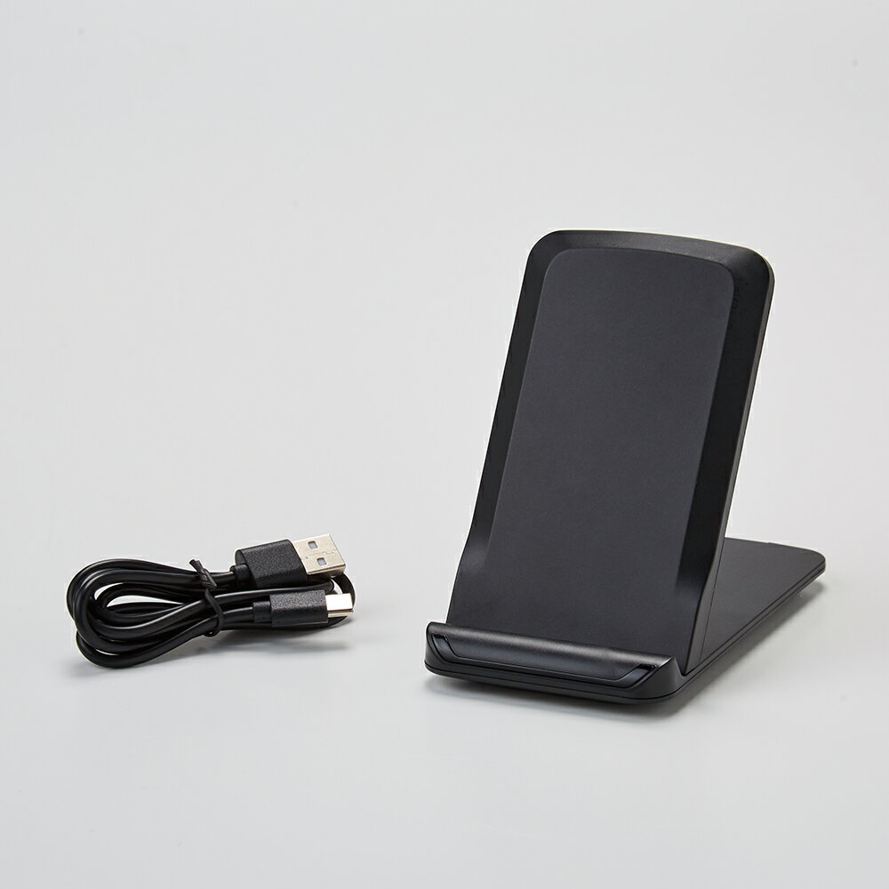 ワイヤレススマホ充電器スタンド型