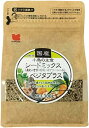 【クーポン利用で最大7%OFF】黒瀬ペットフード 国産 小鳥の主食 シードミックス ベジタプラス 300g 総合栄養食 鳥 フード エサ
