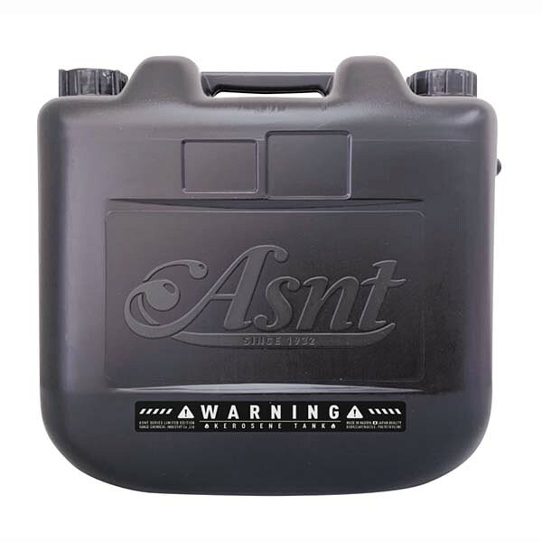 ASNT KEROSENECAN 20L ブラック 灯油缶　ポリタンク 日本製