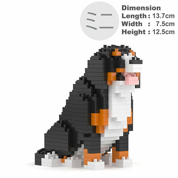 JEKCA mini ジェッカブロック バーニーズ・マウンテン・ドッグ ST19DM02 JEKCA