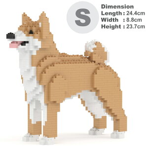 JEKCA ジェッカブロック (Sサイズ) 珍島犬 01S ST19PT77JEKCA