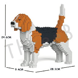 JEKCA ジェッカブロック （Sサイズ）01S　 ビーグル ST19PT15JEKCA