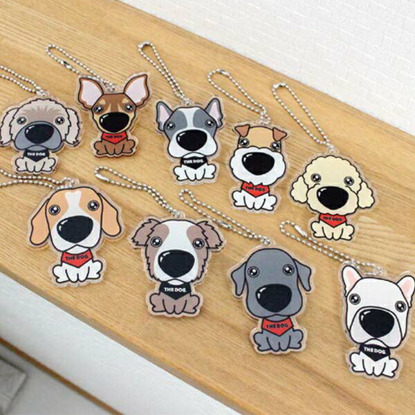ThreeB+THE DOGキーホルダー THE DOGとのコラボ商品！ 雑貨のサムネイル