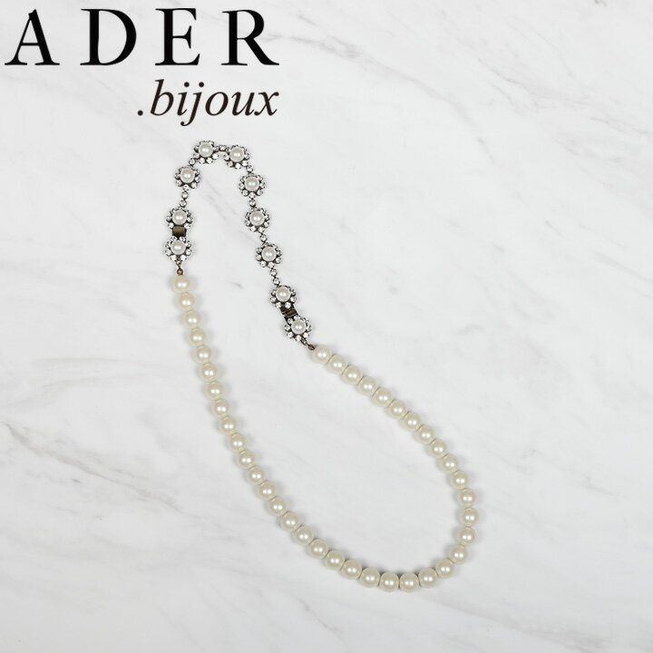 ADER.bijoux アデルビジュー パールフラワー ネックレス BN-302のサムネイル