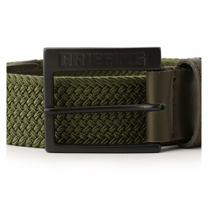 【日本正規品】 ブリーフィング ゴルフ BRIEFING GOLF スクエア バックル メッシュ ベルト SQUARE BUCKLE MESH BELT メンズ BRG211M01