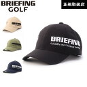  ブリーフィング ゴルフ BRIEFING GOLF メンズ ラウンド ロゴ キャップ MENS ROUND LOGO CAP 帽子 BRG241MA5