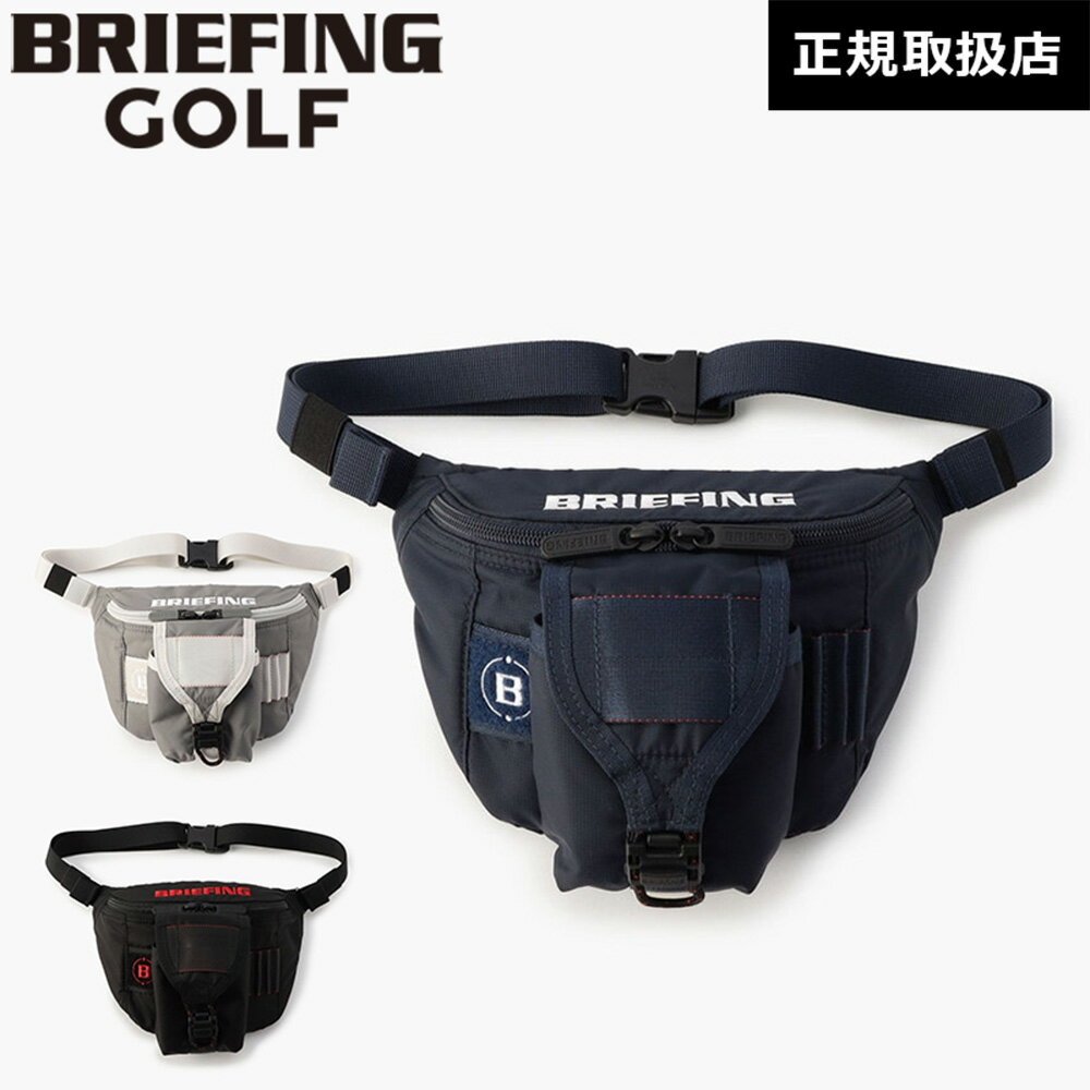ʡ BRIEFING GOLF ֥꡼ե  ROUND WAIST POUCH CS 饦  ݡ b...