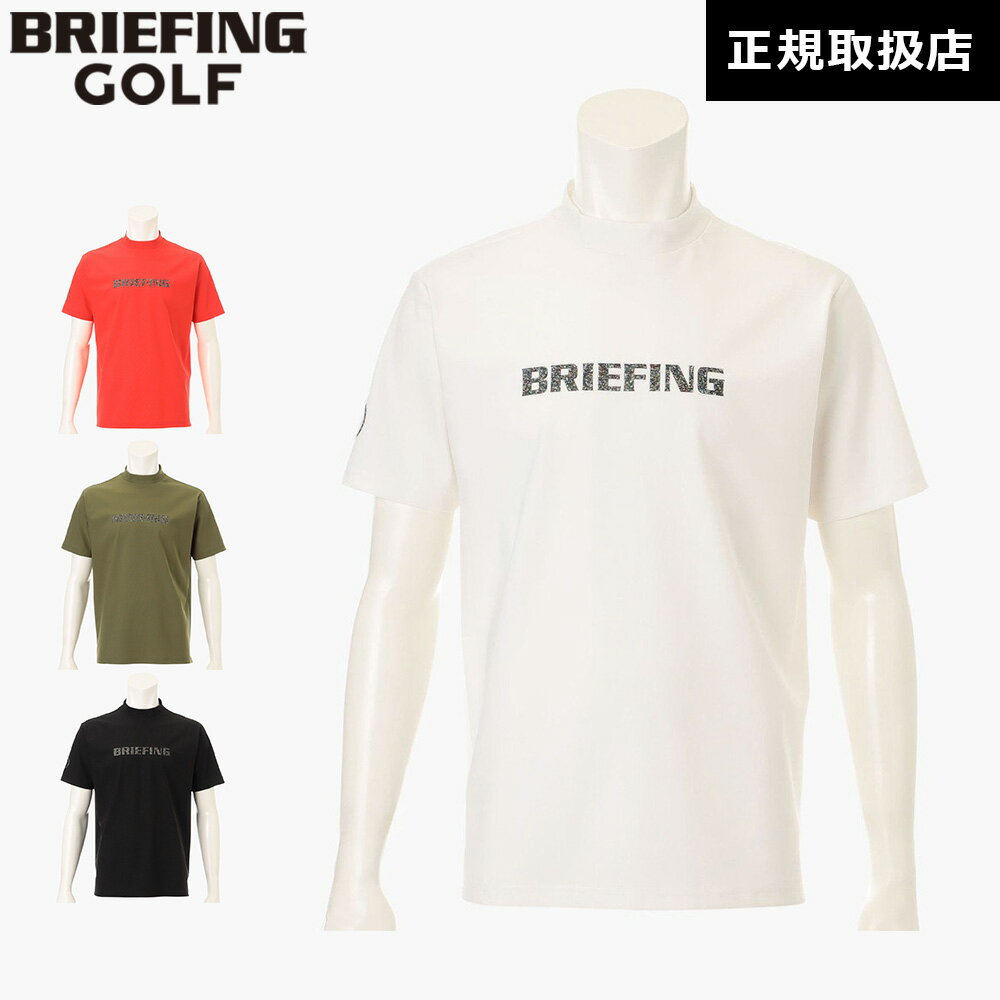 【日本正規品】 ブリーフィング ゴルフ BRIEFING MS EARTH HIGHNECK RF メンズ ハイネックカットソー リラックスフィット BRG253M02