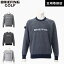 【日本正規品】BRIEFING GOLF ブリーフィング MEN’S BIRDS EYE LOGO CREWNECK KNIT バーズアイ ロゴ ク..