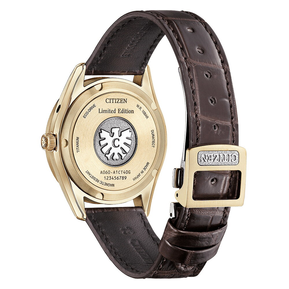【期間限定10％OFFクーポン！1日0時から】 【60回無金利ローン】 【コレクションボックスプレゼント】 世界限定400本 ザ・シチズン The CITIZEN エコ・ドライブ Iconic Nature Collection AQ4103-16W メンズ 腕時計 シチズン