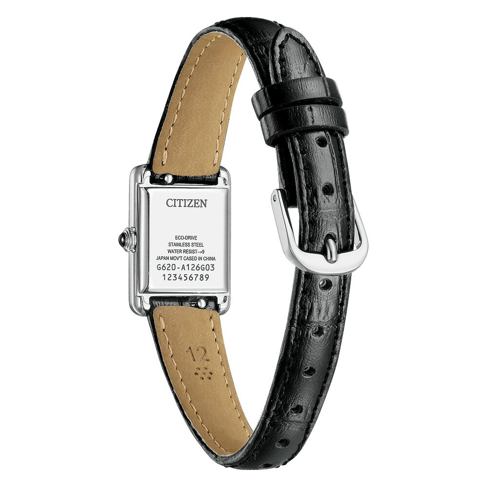 【ノベルティプレゼント】 シチズン キー エコ・ドライブ ソーラー スクエア レディース 腕時計 CITIZEN Kii Classic Square EG2790-12A